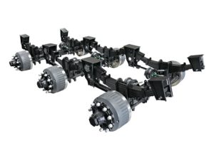 MECHANICAL SUSPENSION AXLE SET