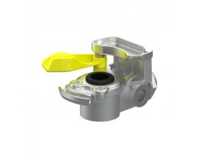 COUPLING HEAD WITH INTEGRATED FILTER (YELLOW)